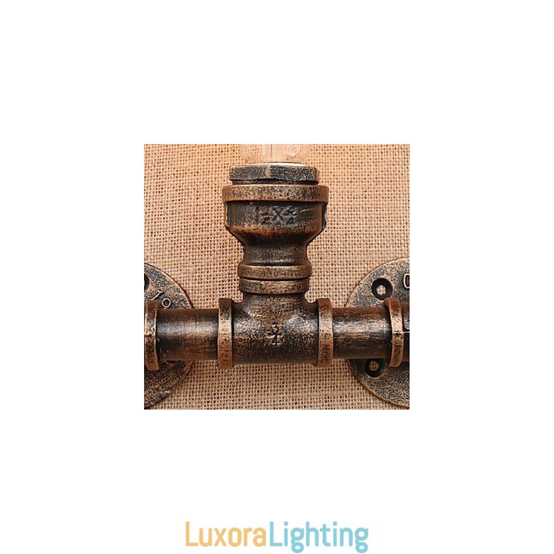 Designer Touch Decorative Nostalgia Simple Water Pipe Small Wall Lamp Wall Light