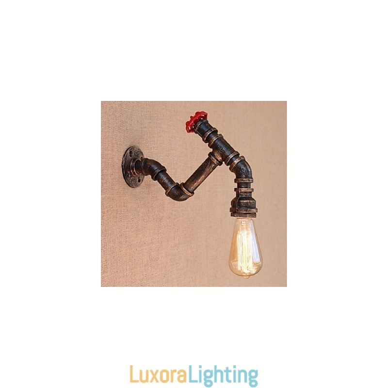 Designer Touch Decorative Nostalgia Simple Water Pipe Small Wall Lamp Wall Light