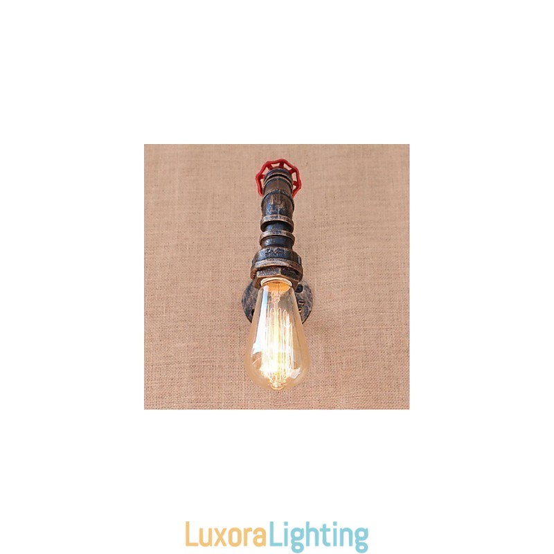 Designer Touch Decorative Nostalgia Simple Water Pipe Small Wall Lamp Wall Light