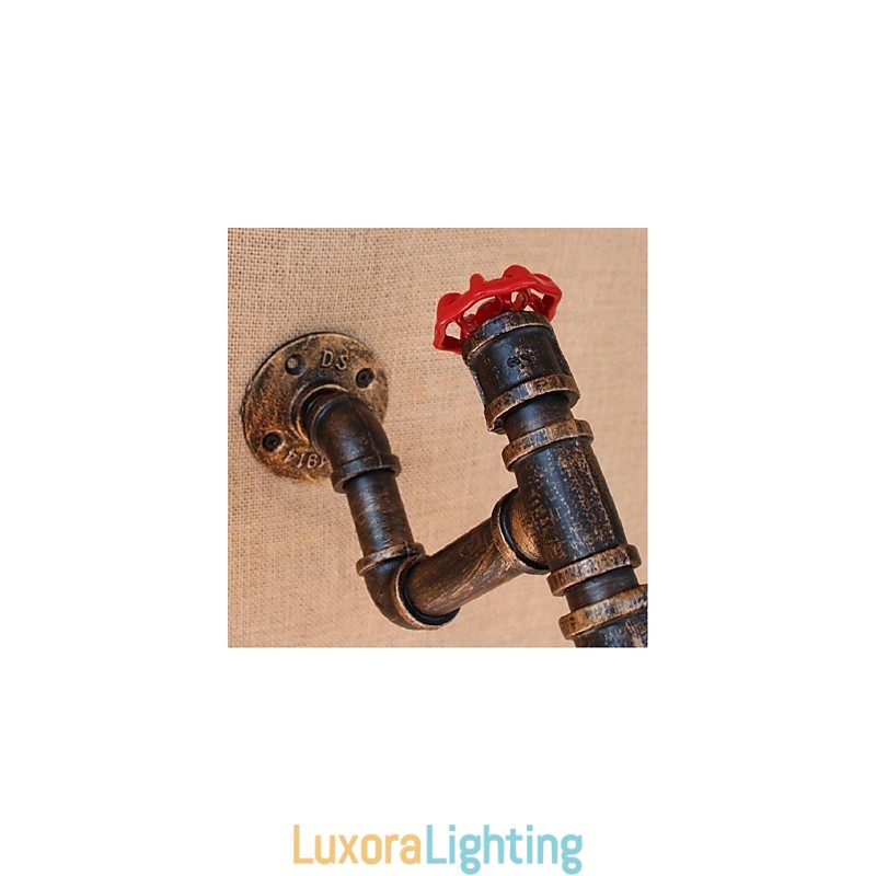 Designer Touch Decorative Nostalgia Simple Water Pipe Small Wall Lamp Wall Light