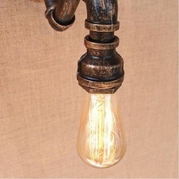 Designer Touch Decorative Nostalgia Simple Water Pipe Small Wall Lamp Wall Light