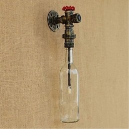 Designer Touch Decorative Rustic Lodge Bronze Feature for Ambient Light Wall Sconces Wall Light