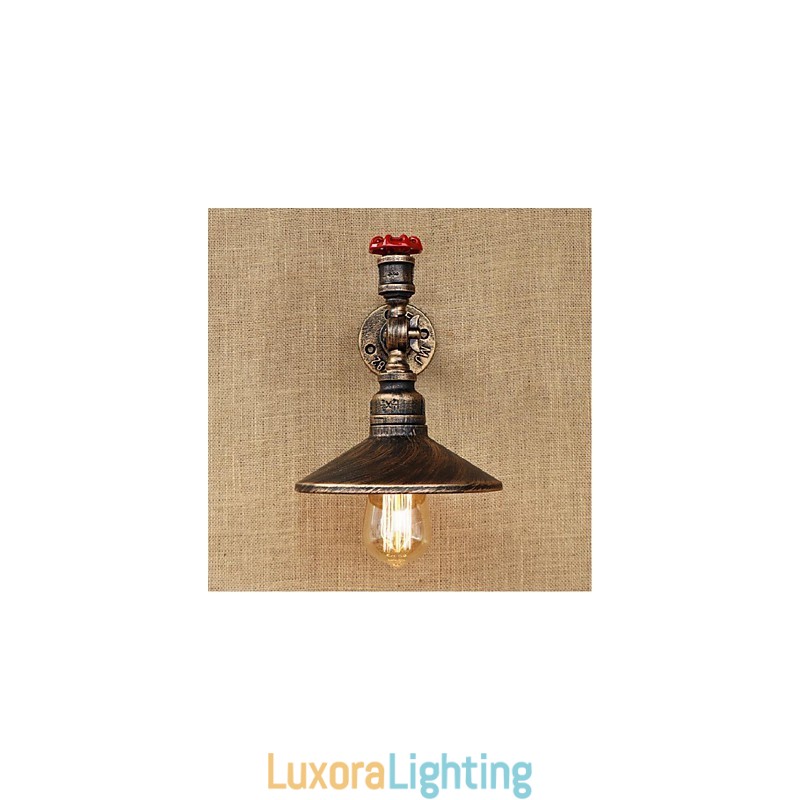 Designer Touch Decorative Rustic Lodge Painting Feature for Ambient Light Wall Sconces Wall Light
