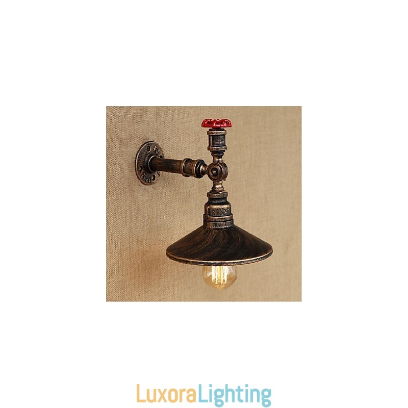 Designer Touch Decorative Rustic Lodge Painting Feature for Ambient Light Wall Sconces Wall Light