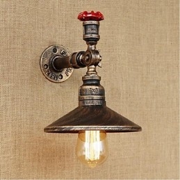 Designer Touch Decorative Rustic Lodge Painting Feature for Ambient Light Wall Sconces Wall Light