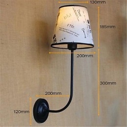 Designer Touch Decorative Modern Contemporary Modern Comtemporary Black Oxide Finish Feature for Swing Arm Bulb