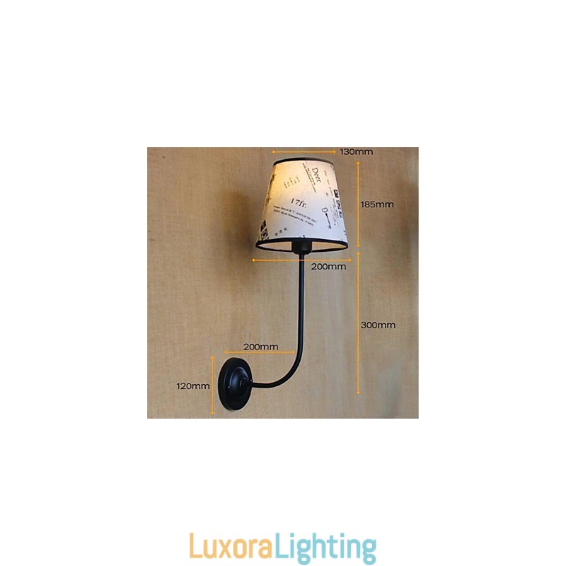 Designer Touch Decorative Modern Contemporary Modern Comtemporary Black Oxide Finish Feature for Swing Arm Bulb