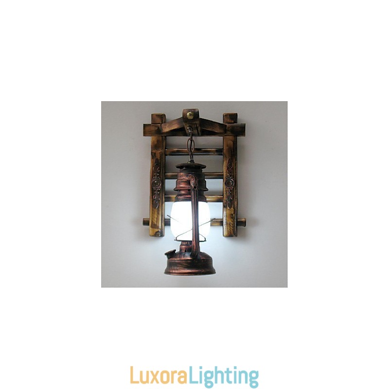 Designer Touch Decorative Chinese retro nostalgia creative lighting kerosene lamp lanterns Wall Sconces Wall Light