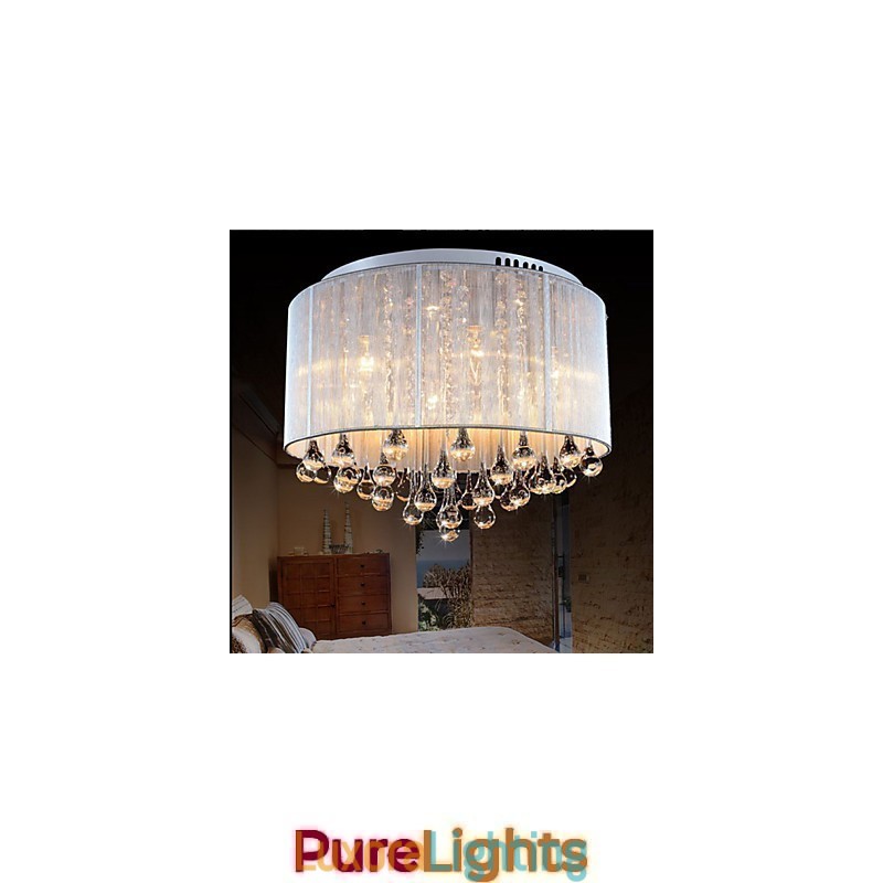 Designer Touch Decorative Romantic K9 crystal Ceiling lamp