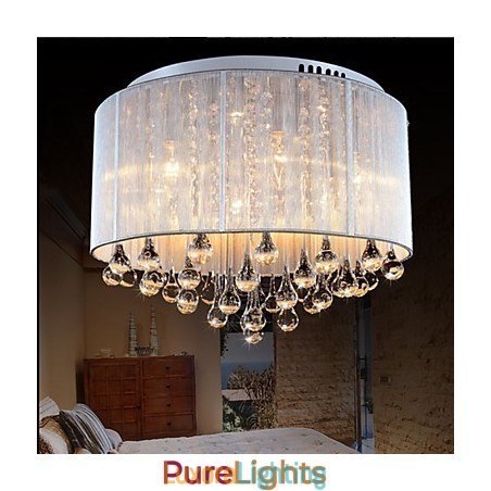 Designer Touch Decorative Romantic K9 crystal Ceiling lamp
