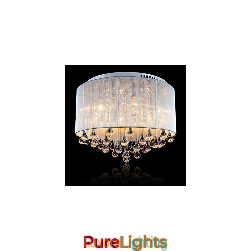 Designer Touch Decorative Romantic K9 crystal Ceiling lamp