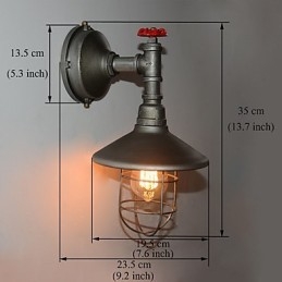 Designer Touch Decorative New Retro Loft Vintage Industrial Edison Wall lamp Pendant Lights Fixture