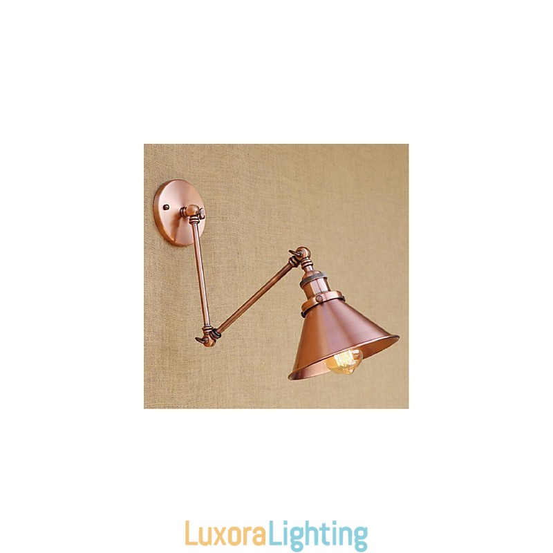 Designer Touch Decorative Long arm Half rust Retro Creative Nostalgic Retractable Folding Wall Sconces Wall Light