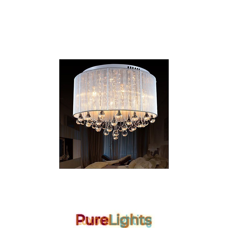 Designer Touch Decorative Romantic K9 crystal Ceiling lamp