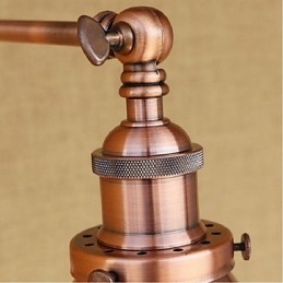 Designer Touch Decorative Long arm Half rust Retro Creative Nostalgic Retractable Folding Wall Sconces Wall Light