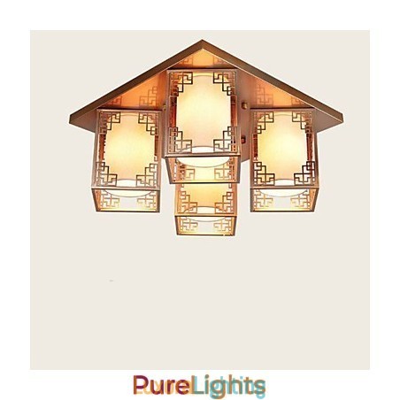 Designer Touch Decorative A Chinese Style Lamps Iron Ceiling Lighting Atmosphere