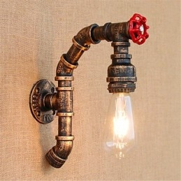 Designer Touch Decorative Rustic Lodge Antique Brass Feature for Ambient Light Wall Sconces Wall Light