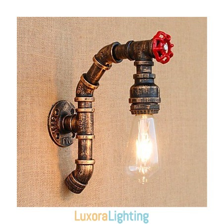 Designer Touch Decorative Rustic Lodge Antique Brass Feature for Ambient Light Wall Sconces Wall Light