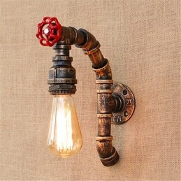 Designer Touch Decorative Rustic Lodge Antique Brass Feature for Ambient Light Wall Sconces Wall Light