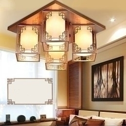 Designer Touch Decorative A Chinese Style Lamps Iron Ceiling Lighting Atmosphere