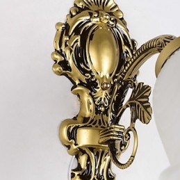 Designer Touch Decorative Country Painting Feature for Mini Style Uplight Wall Sconces Wall Light