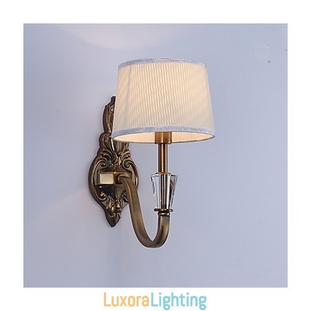 Designer Touch Decorative Traditional Classic Electroplated Feature for Eye ProtectionDownlight Wall Sconces Wall Light