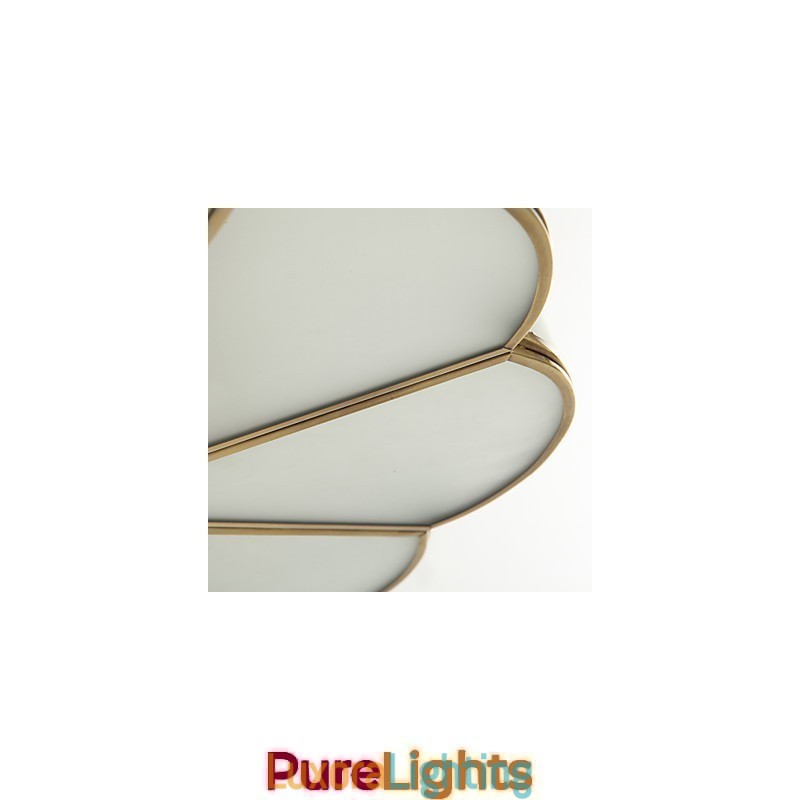 Designer Touch Decorative Traditional Classic Rustic Lodge Brass Metal Flush Mount