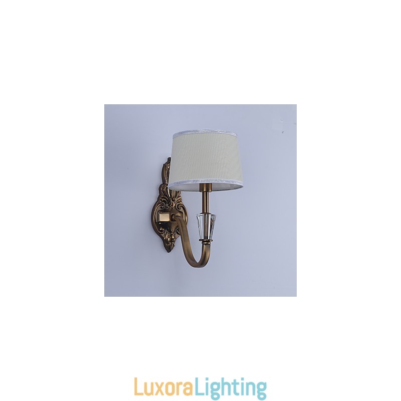 Designer Touch Decorative Traditional Classic Electroplated Feature for Eye ProtectionDownlight Wall Sconces Wall Light