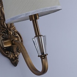 Designer Touch Decorative Traditional Classic Electroplated Feature for Eye ProtectionDownlight Wall Sconces Wall Light