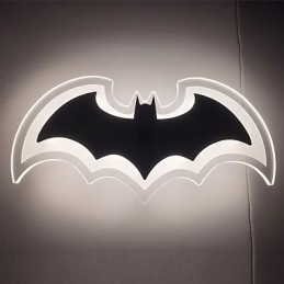Designer Touch Decorative Modern Acrylic Bat Wall Light Bedside Lamp Wall Sconces Corridor LightsV