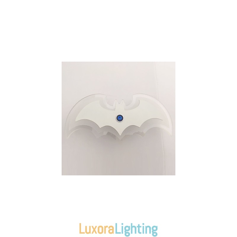 Designer Touch Decorative Modern Acrylic Bat Wall Light Bedside Lamp Wall Sconces Corridor LightsV
