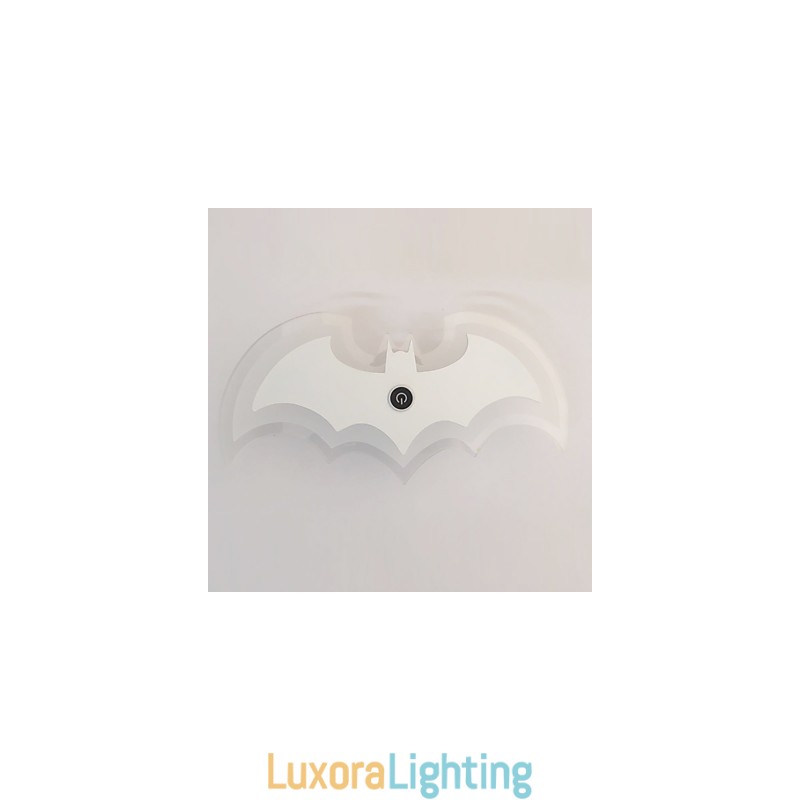 Designer Touch Decorative Modern Acrylic Bat Wall Light Bedside Lamp Wall Sconces Corridor LightsV