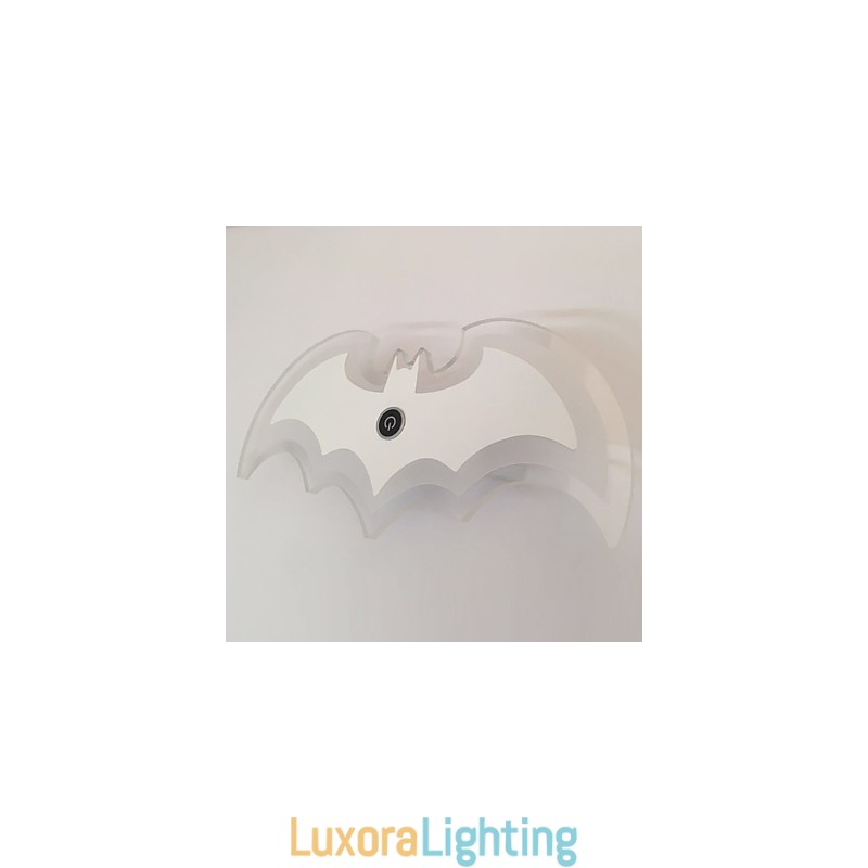 Designer Touch Decorative Modern Acrylic Bat Wall Light Bedside Lamp Wall Sconces Corridor LightsV