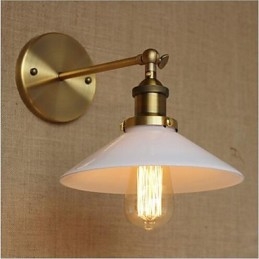 Designer Touch Decorative Modern Contemporary Country Retro Antique Brass Feature for Mini Style Ambient Wall Lighting