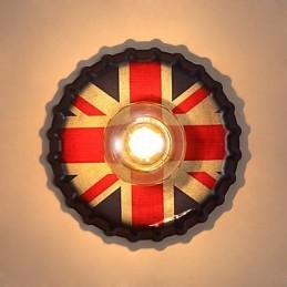 Designer Touch Decorative Traditional Classic Rustic Lodge Country Painting Feature for Mini Style Ambient Light Wall Sconces Wall Light