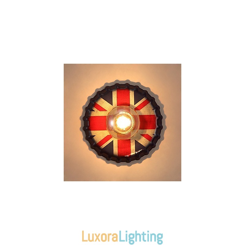 Designer Touch Decorative Traditional Classic Rustic Lodge Country Painting Feature for Mini Style Ambient Light Wall Sconces Wall Light