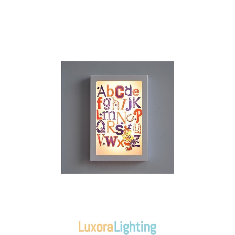 Designer Touch Decorative Integrated Modern Contemporary Modern Comtemporary Painting Feature for Ambient Light Wall Sconces