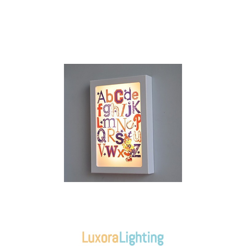 Designer Touch Decorative Integrated Modern Contemporary Modern Comtemporary Painting Feature for Ambient Light Wall Sconces