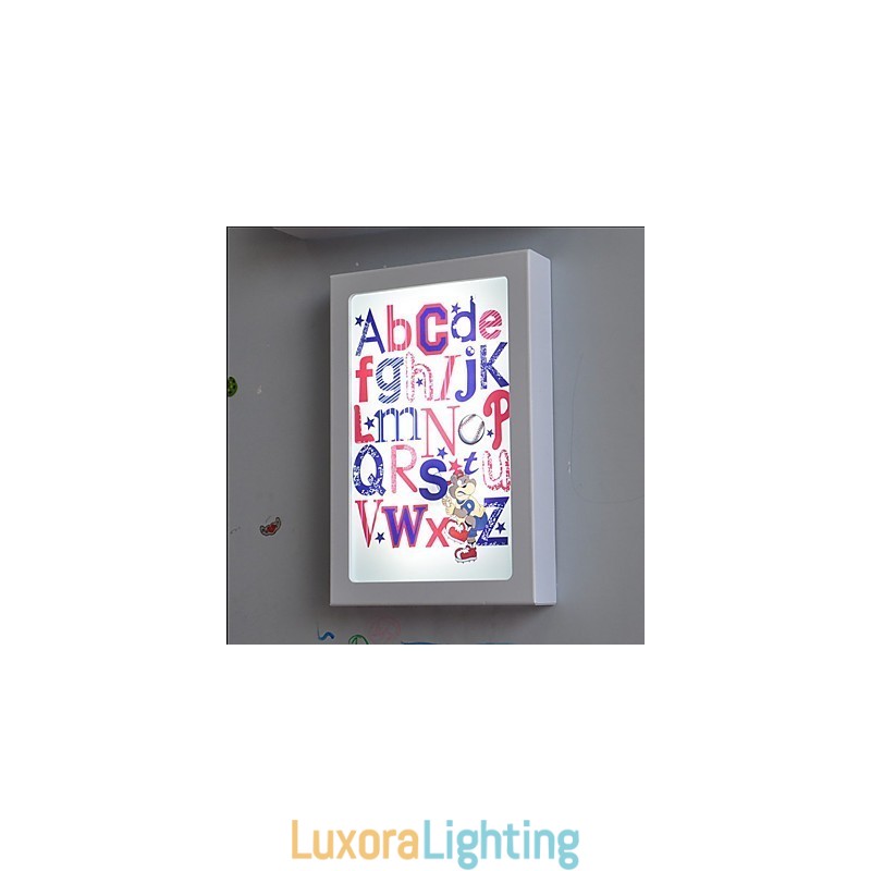 Designer Touch Decorative Integrated Modern Contemporary Modern Comtemporary Painting Feature for Ambient Light Wall Sconces