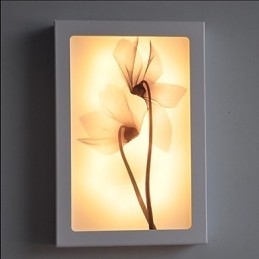 Designer Touch Decorative Integrated Modern Contemporary Modern Comtemporary Painting Feature for Ambient Light Wall Sconces