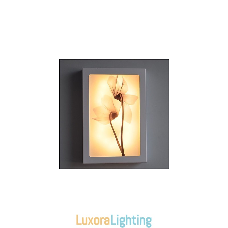 Designer Touch Decorative Integrated Modern Contemporary Modern Comtemporary Painting Feature for Ambient Light Wall Sconces