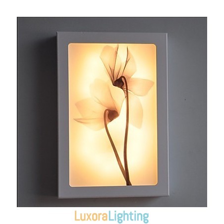 Designer Touch Decorative Integrated Modern Contemporary Modern Comtemporary Painting Feature for Ambient Light Wall Sconces