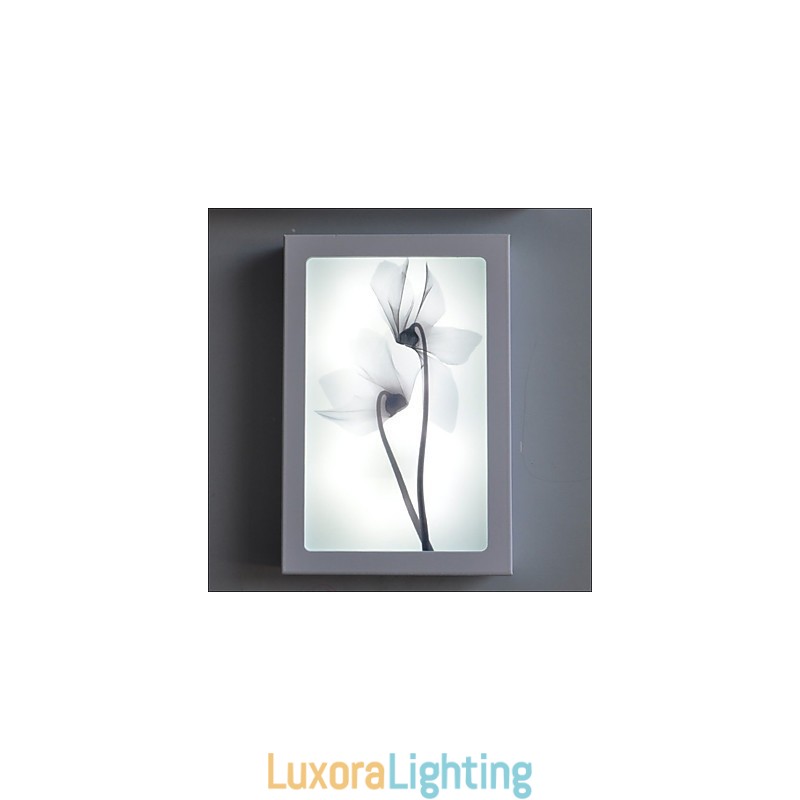 Designer Touch Decorative Integrated Modern Contemporary Modern Comtemporary Painting Feature for Ambient Light Wall Sconces