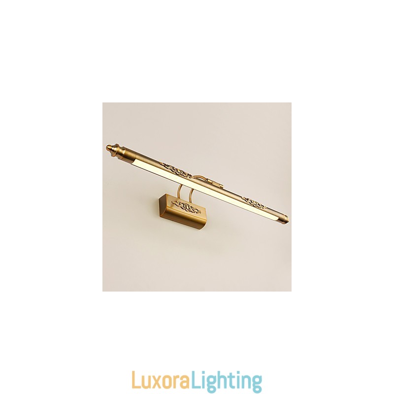 Designer Touch Decorative Mirror front Light Modern Comtemporary Country Electroplated Feature for