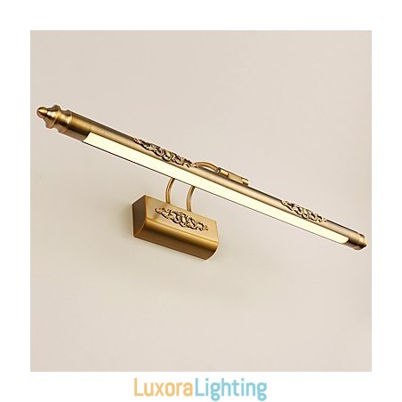 Designer Touch Decorative Mirror front Light Modern Comtemporary Country Electroplated Feature for