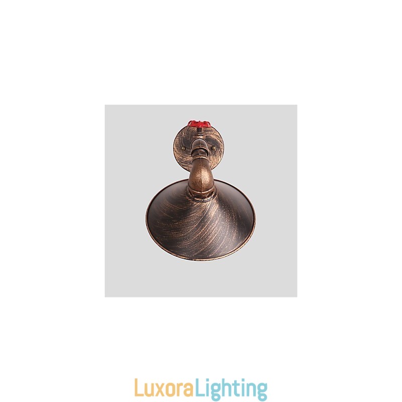 Designer Touch Decorative Water Pipe Wall Lights Retro Industrial Style Creative Country Metal Restaurant Cafe Bars Bar Table Wall Sconces