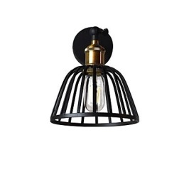 Designer Touch Decorative Light Painted Steel Wall Lamp Dumb Black American Coffee Decoration Retro Wall Light Lightsaber Lamp On Wall
