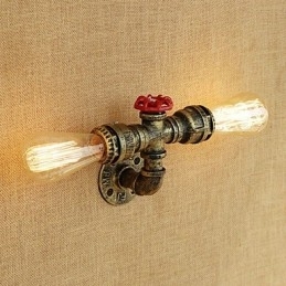 Designer Touch Decorative Country Retro Painting Feature for Mini Style Ambient Light Wall Sconces Wall Light