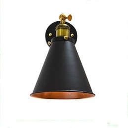 Designer Touch Decorative Light Buzz Paint Single Wall Iron Wall Lamp Dumb Black Lightsaber Lamp On Wall