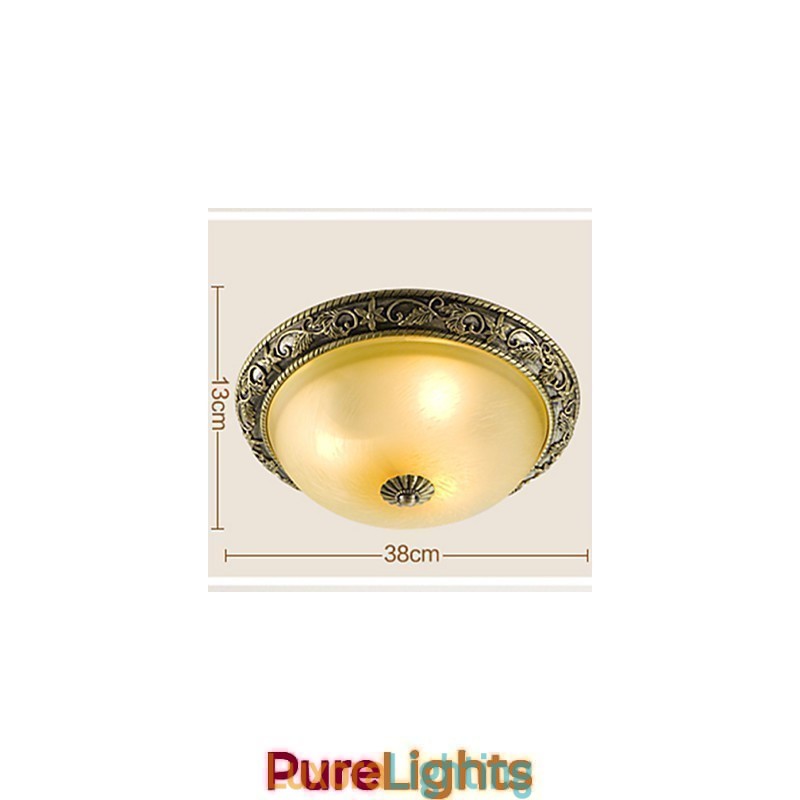 Designer Touch Decorative Flush Mount Mini Style Traditional Classic Resin